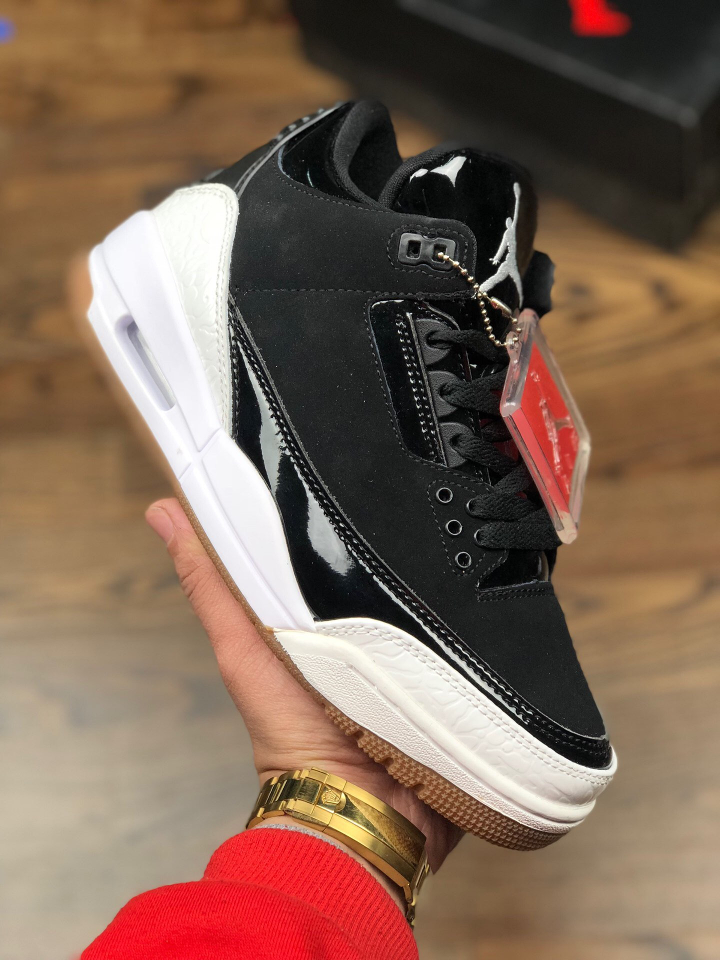 Air Jordan 3 Black/White-Gum For Sale