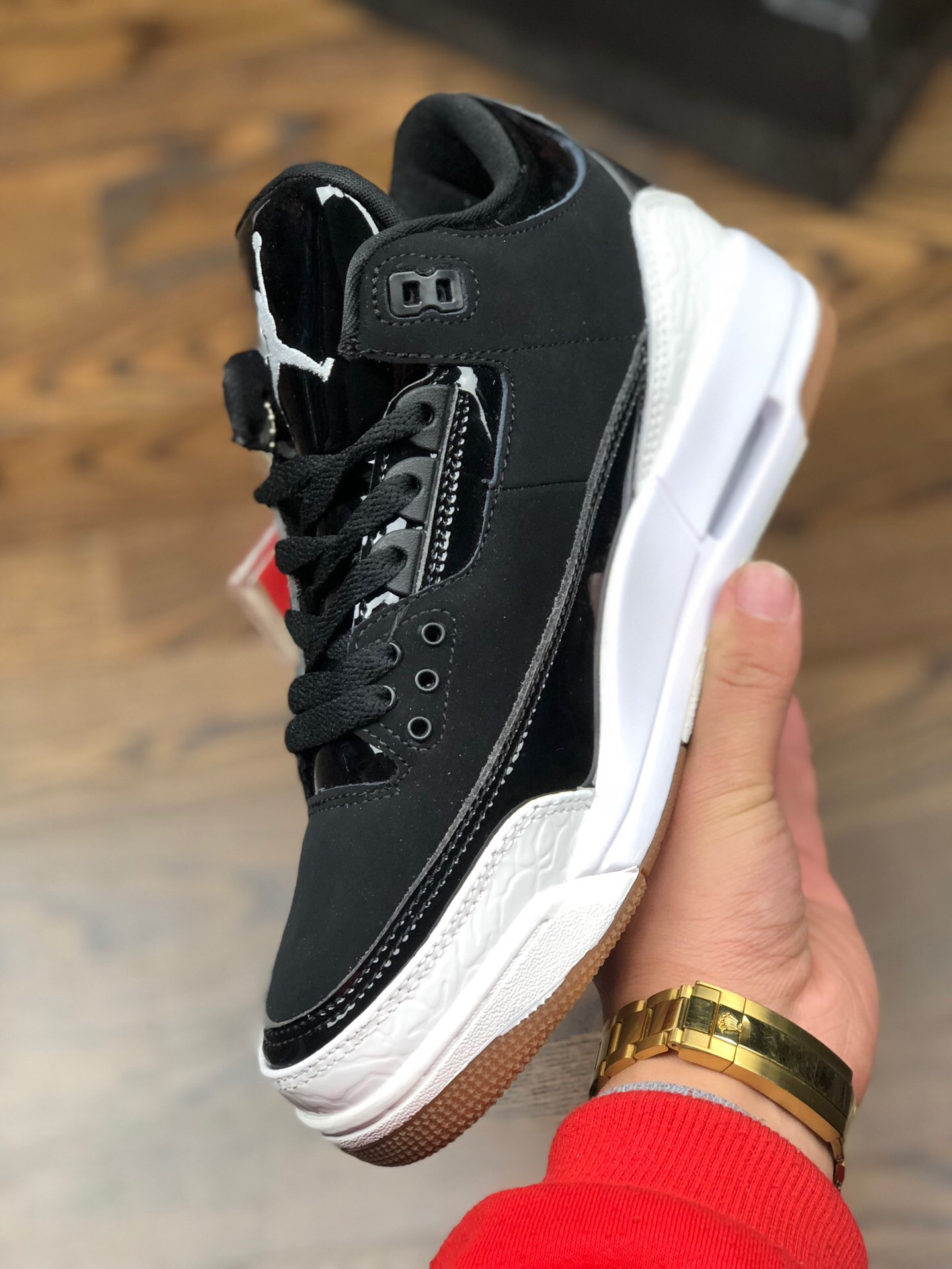 Air Jordan 3 Black/White-Gum For Sale