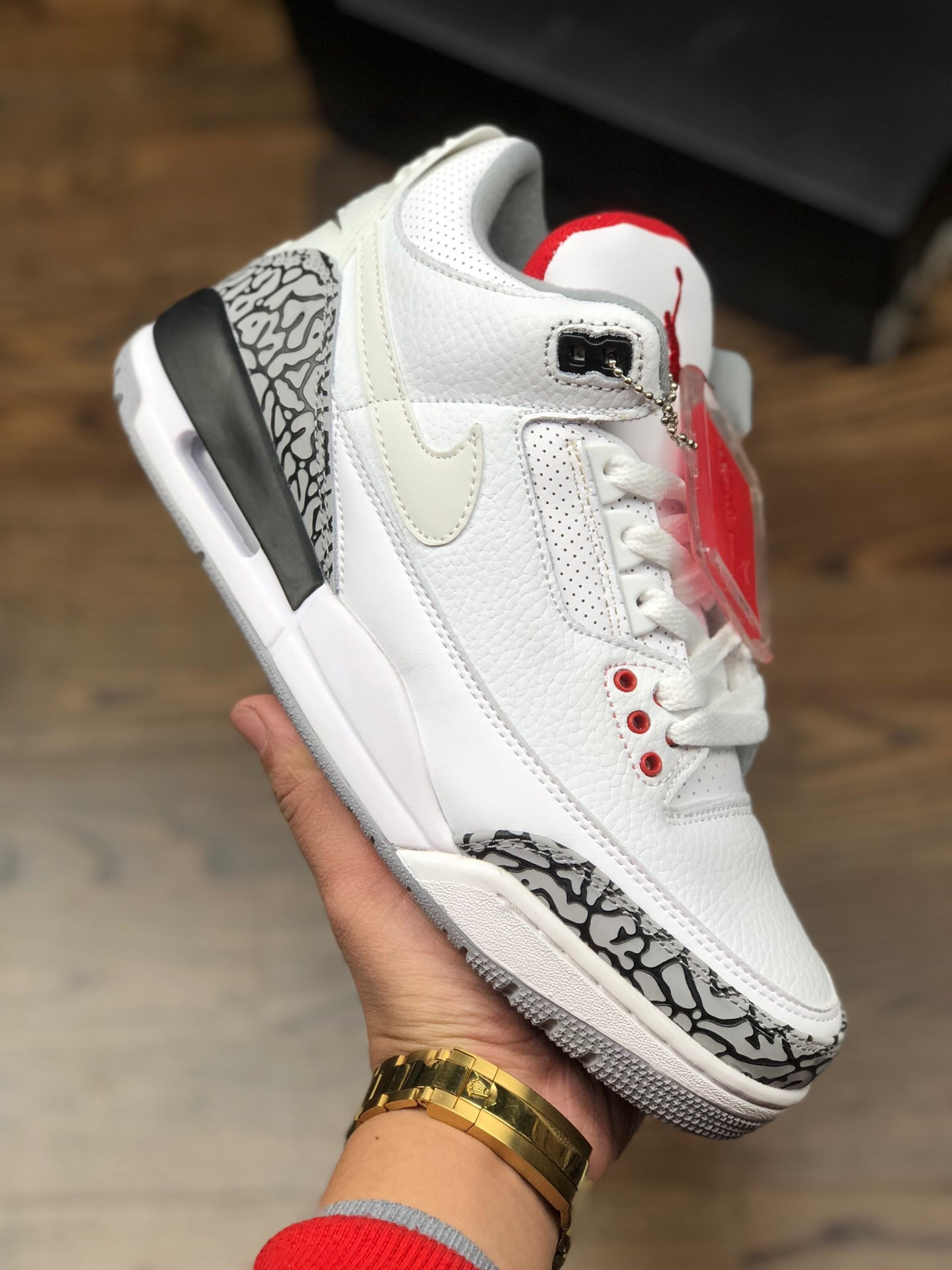 Air Jordan 3 NRG “JTH” White Cement For Sale
