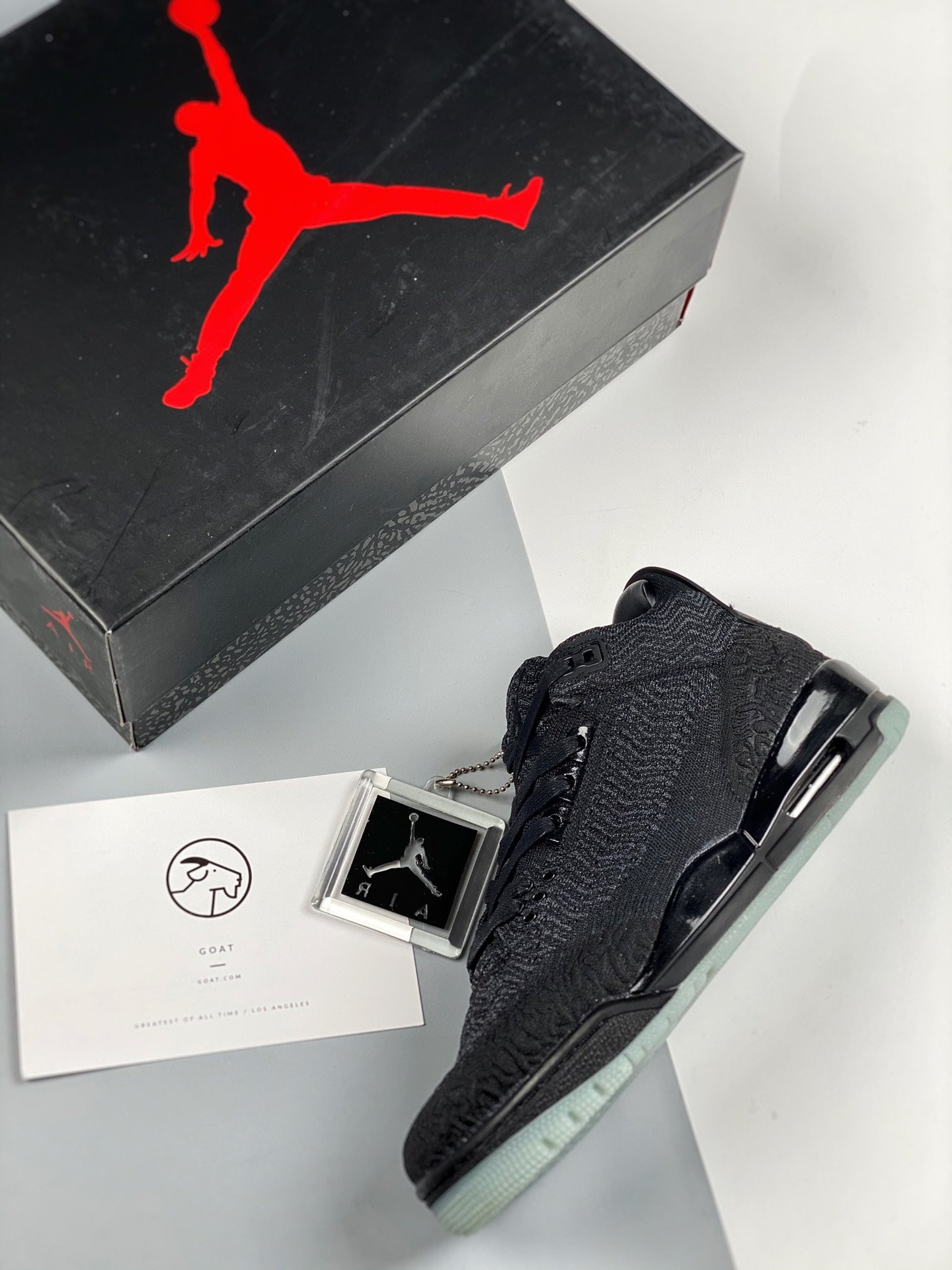 Air Jordan 3 Retro Flyknit Black For Sale