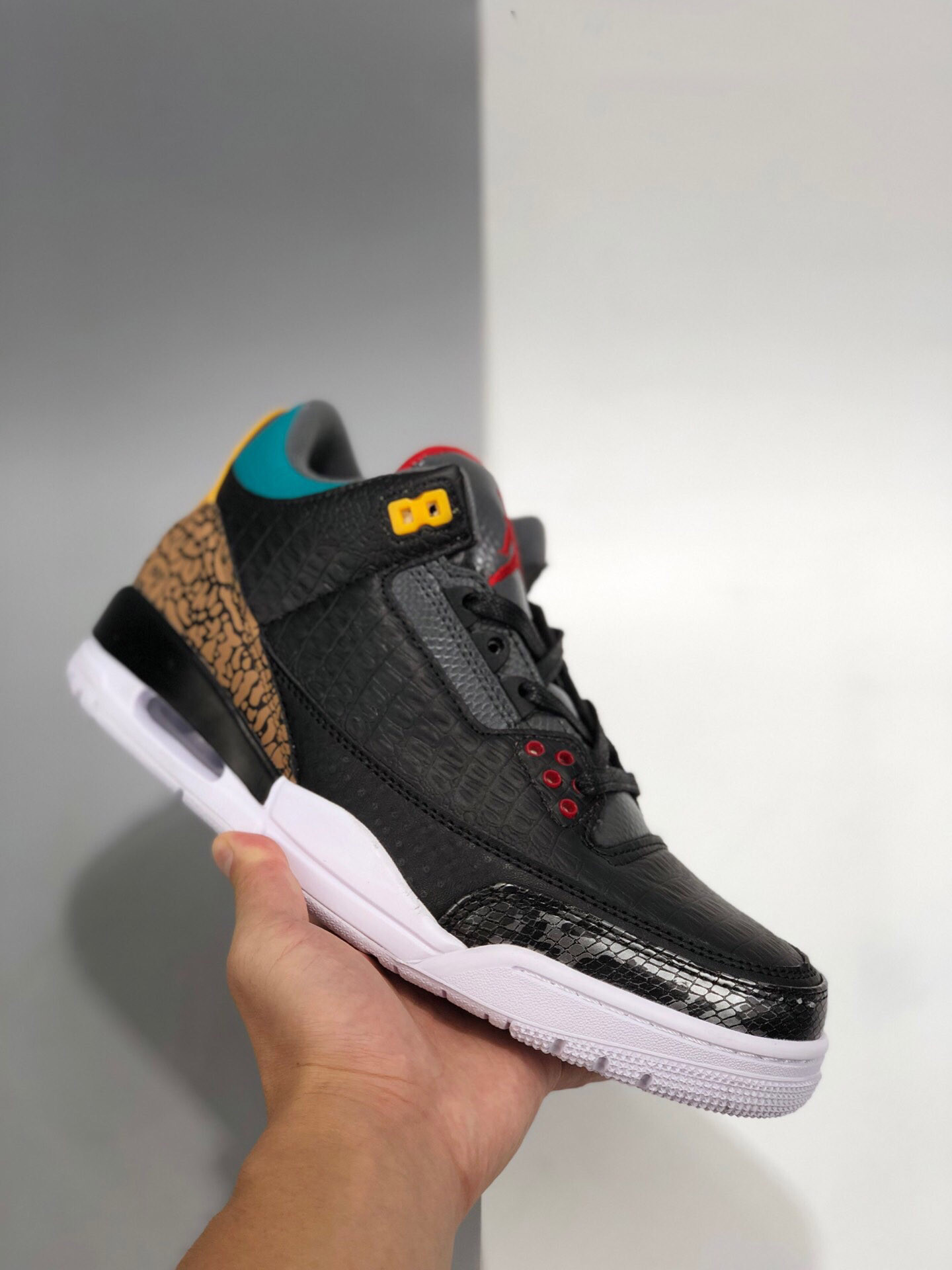 Air Jordan 3 SE “Animal Instinct 2.0” Black/White-Gorge Green For Sale