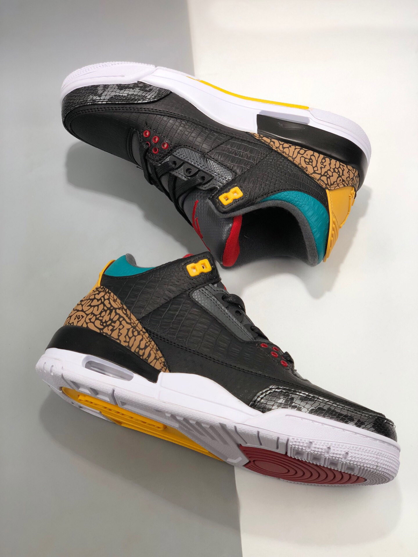 Air Jordan 3 SE “Animal Instinct 2.0” Black/White-Gorge Green For Sale