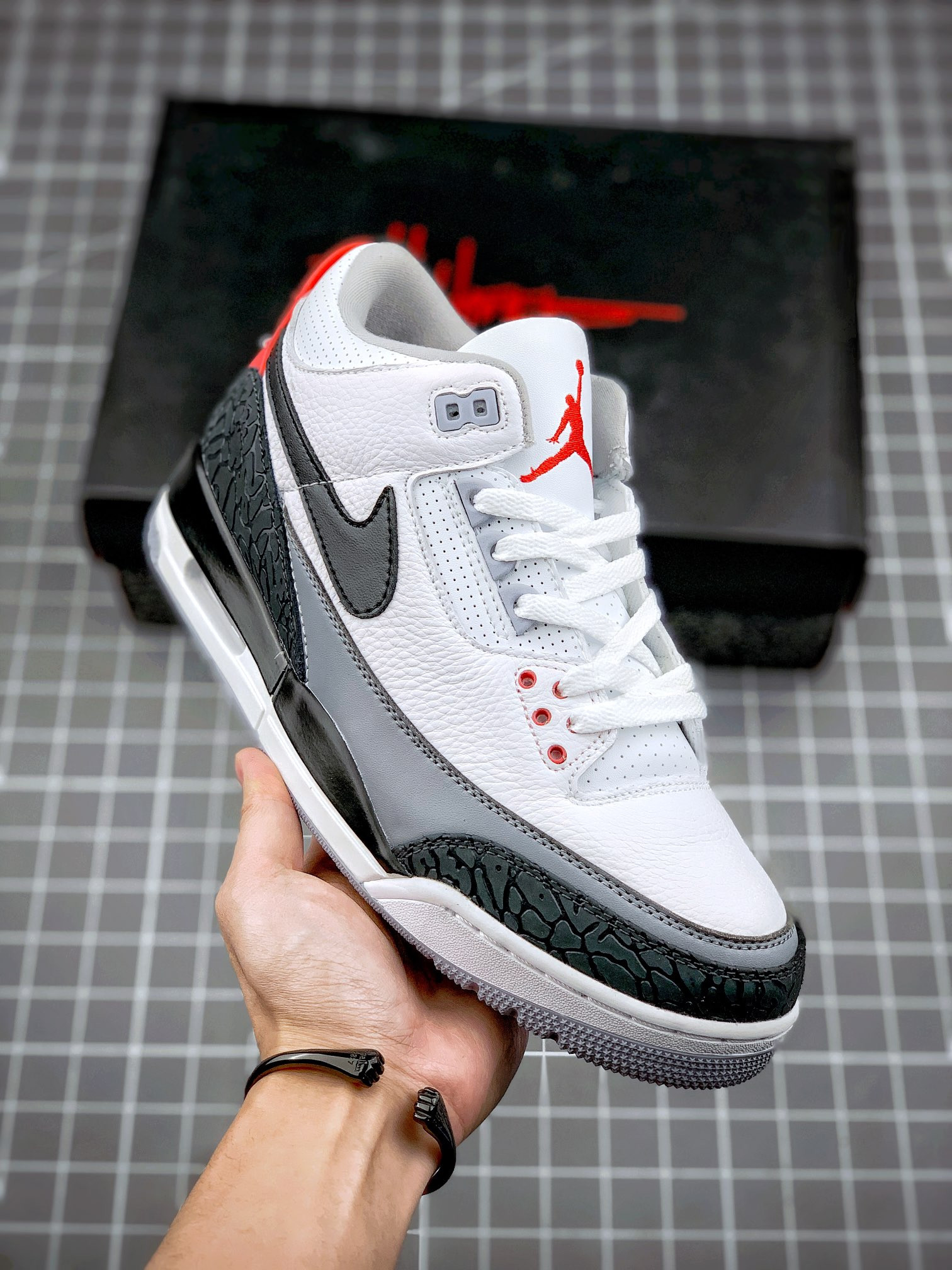 Air Jordan 3 Tinker NRG Fire Red For Sale