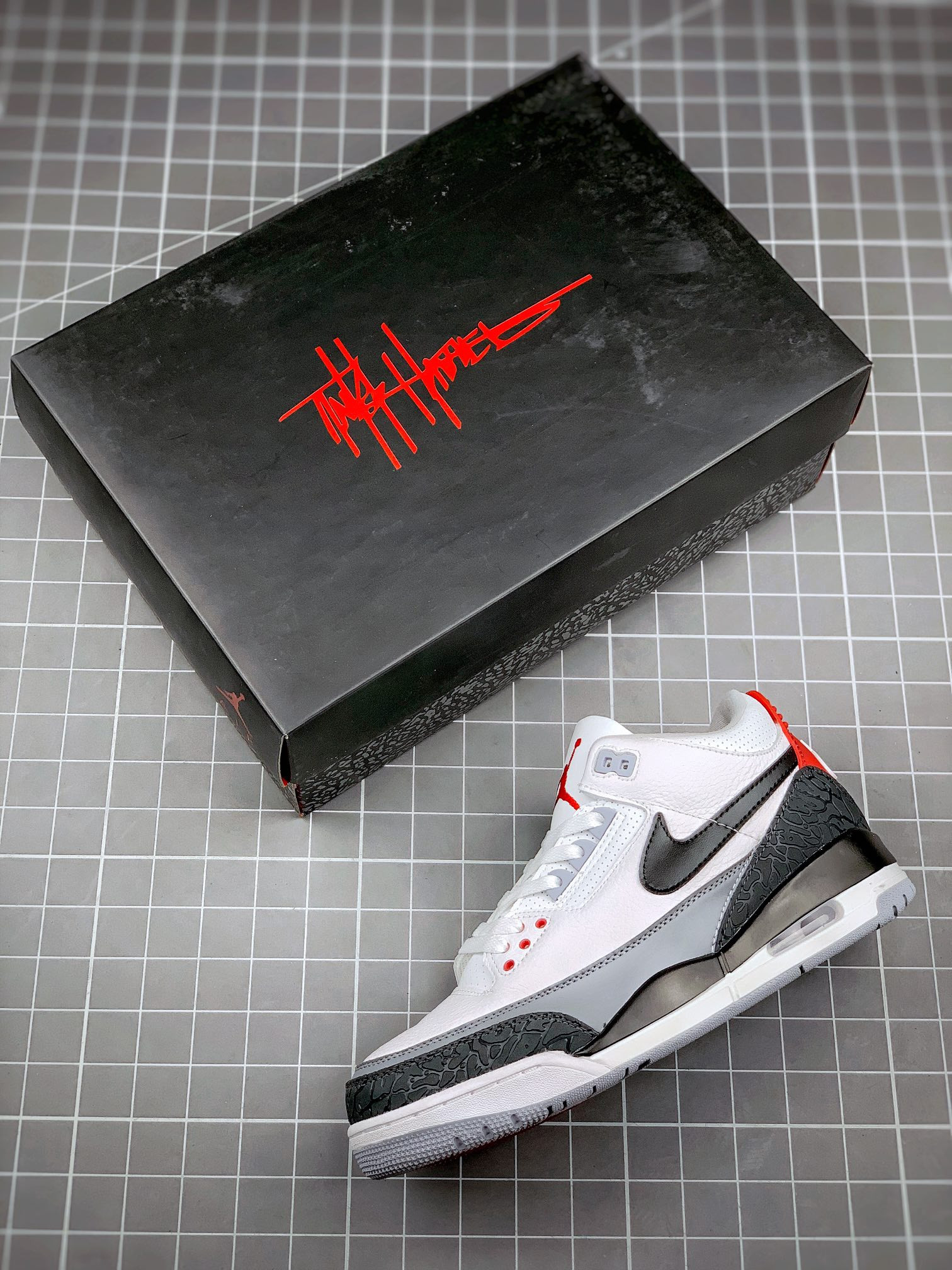 Air Jordan 3 Tinker NRG Fire Red For Sale
