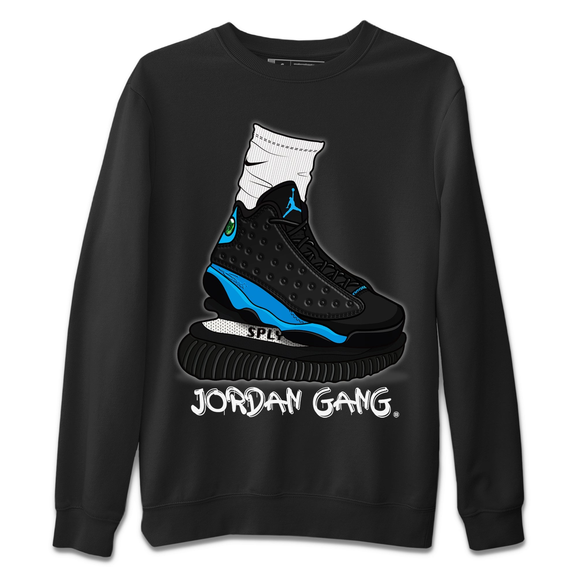 Air Jordan Gang Unisex Sweater – Air Jordan 13 UNC, Sneakers Matching Sweater