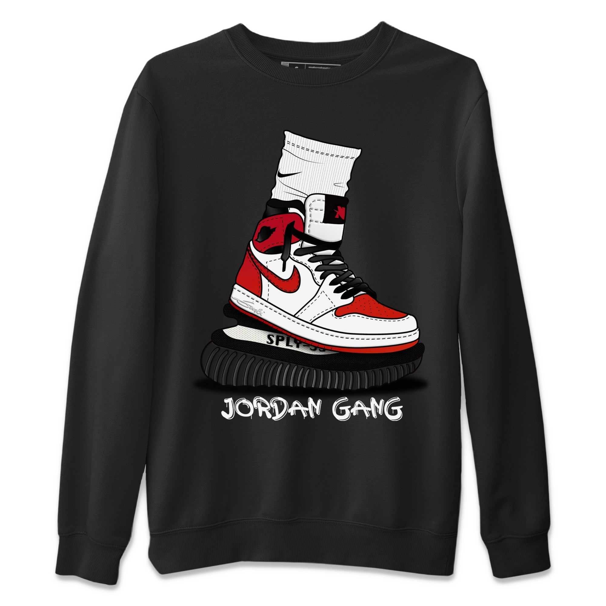 Air Jordan Gang Unisex Sweater – Air Jordan 1 Heritage, Sneakers Matching Sweater