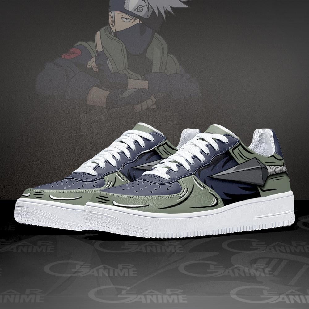 Air Sneakers Custom Leaf Village Kunai Anime Shoes