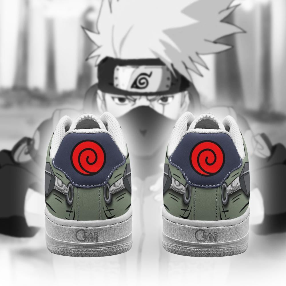 Air Sneakers Custom Leaf Village Kunai Anime Shoes