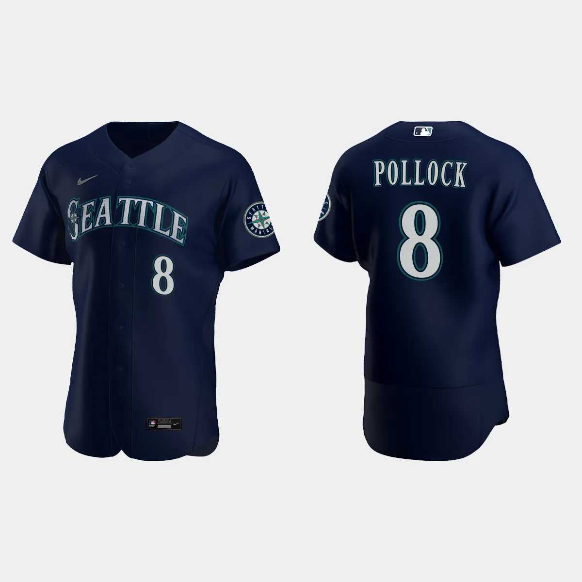 AJ Pollock Seattle Mariners Jersey – Navy