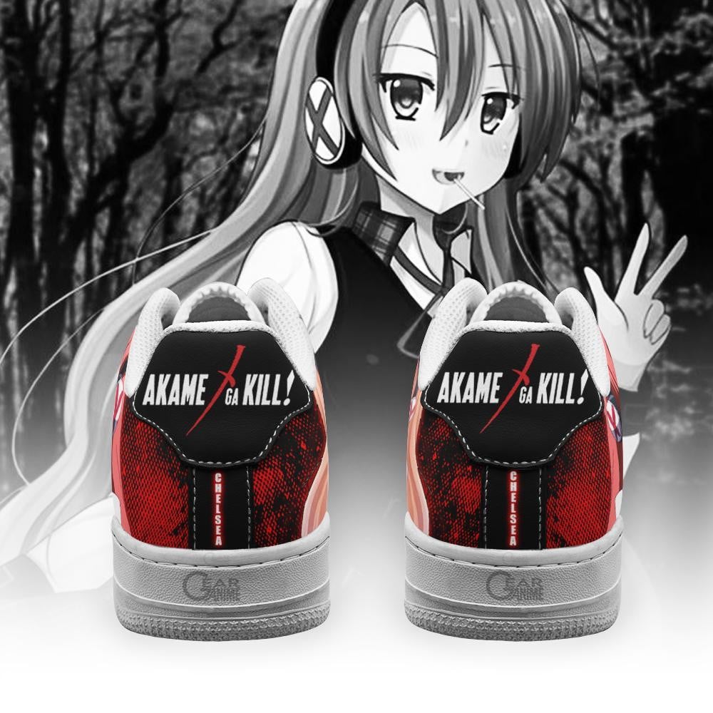 Akame Ga Kill Chelsea Air Shoes Custom Anime Sneakers
