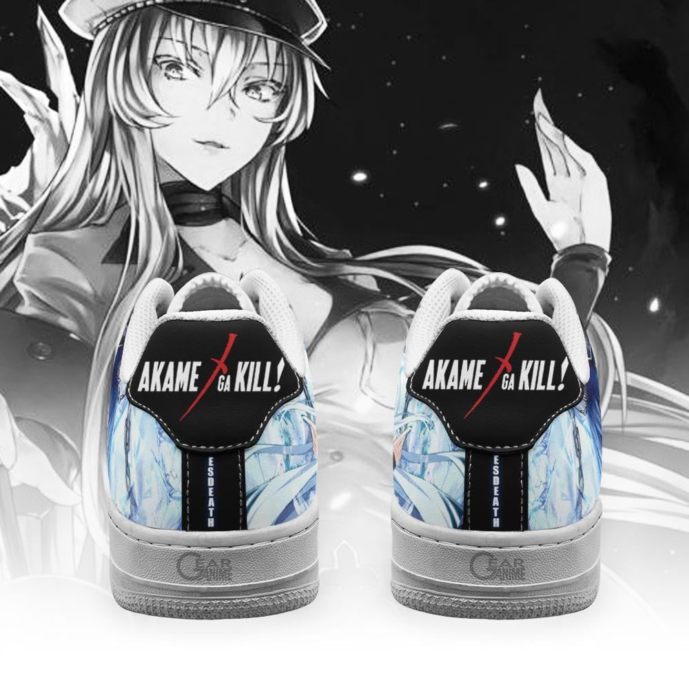 Akame Ga Kill Esdeath Air Shoes Custom Anime Sneakers