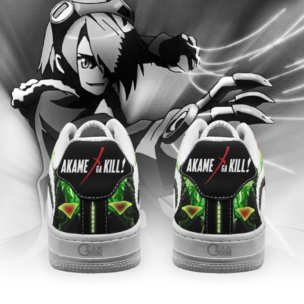 Akame Ga Kill Lubbock Air Shoes Custom Anime Sneakers