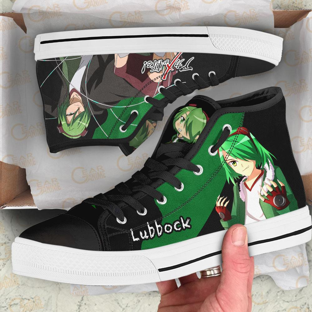 Akame ga Kill Lubbock High Top Shoes Custom Anime Sneakers