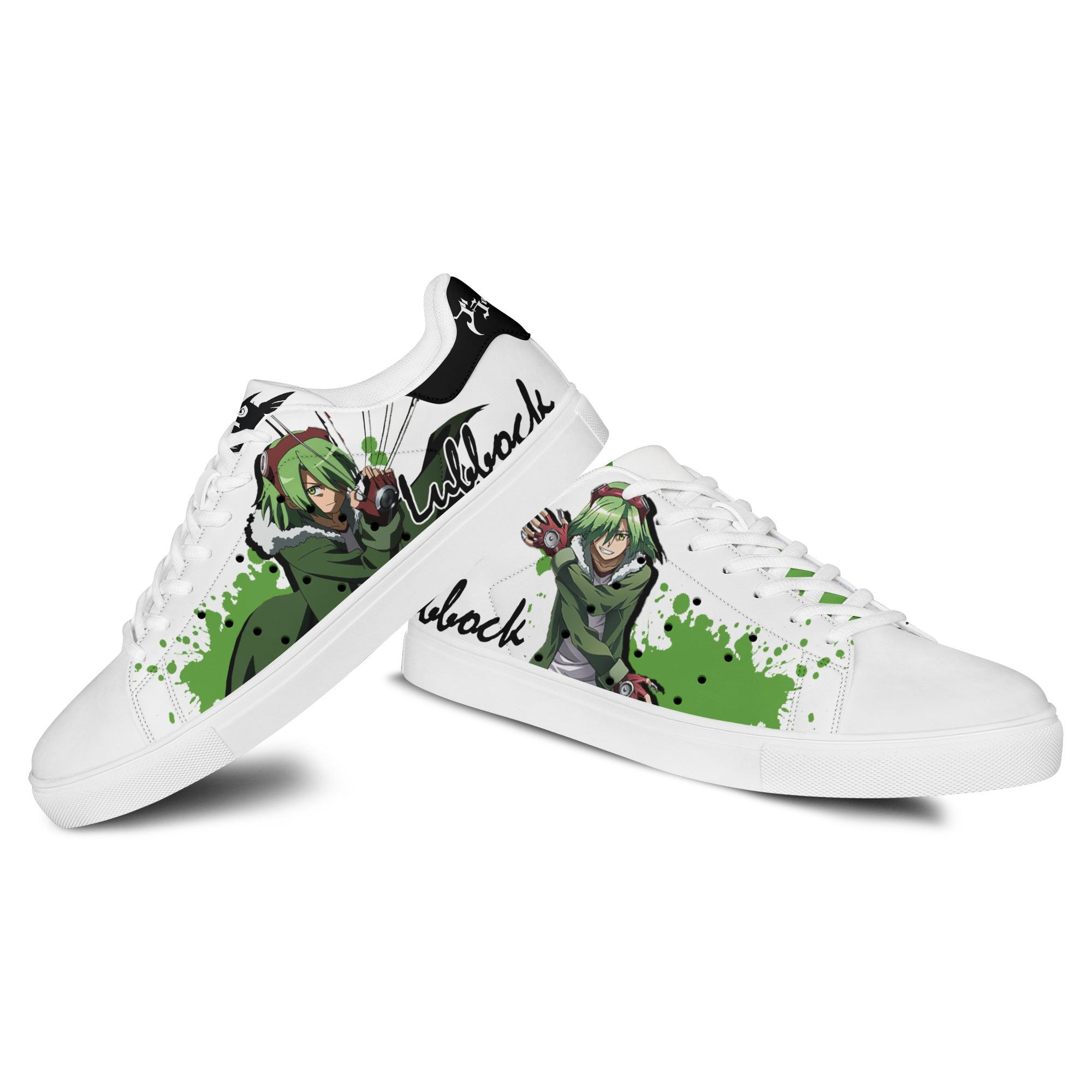 Akame Ga Kill Lubbock Skate Sneakers Custom Anime Shoes