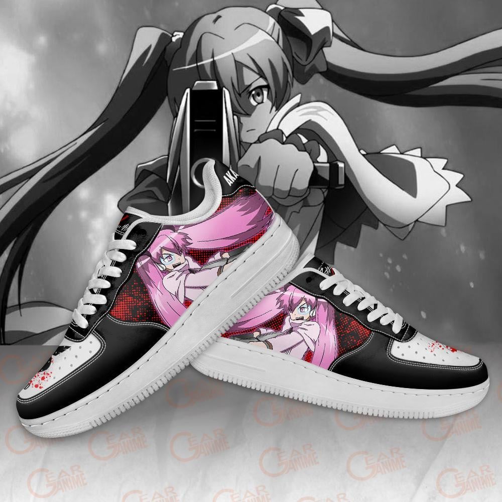 Akame Ga Kill Mine Air Shoes Custom Anime Sneakers