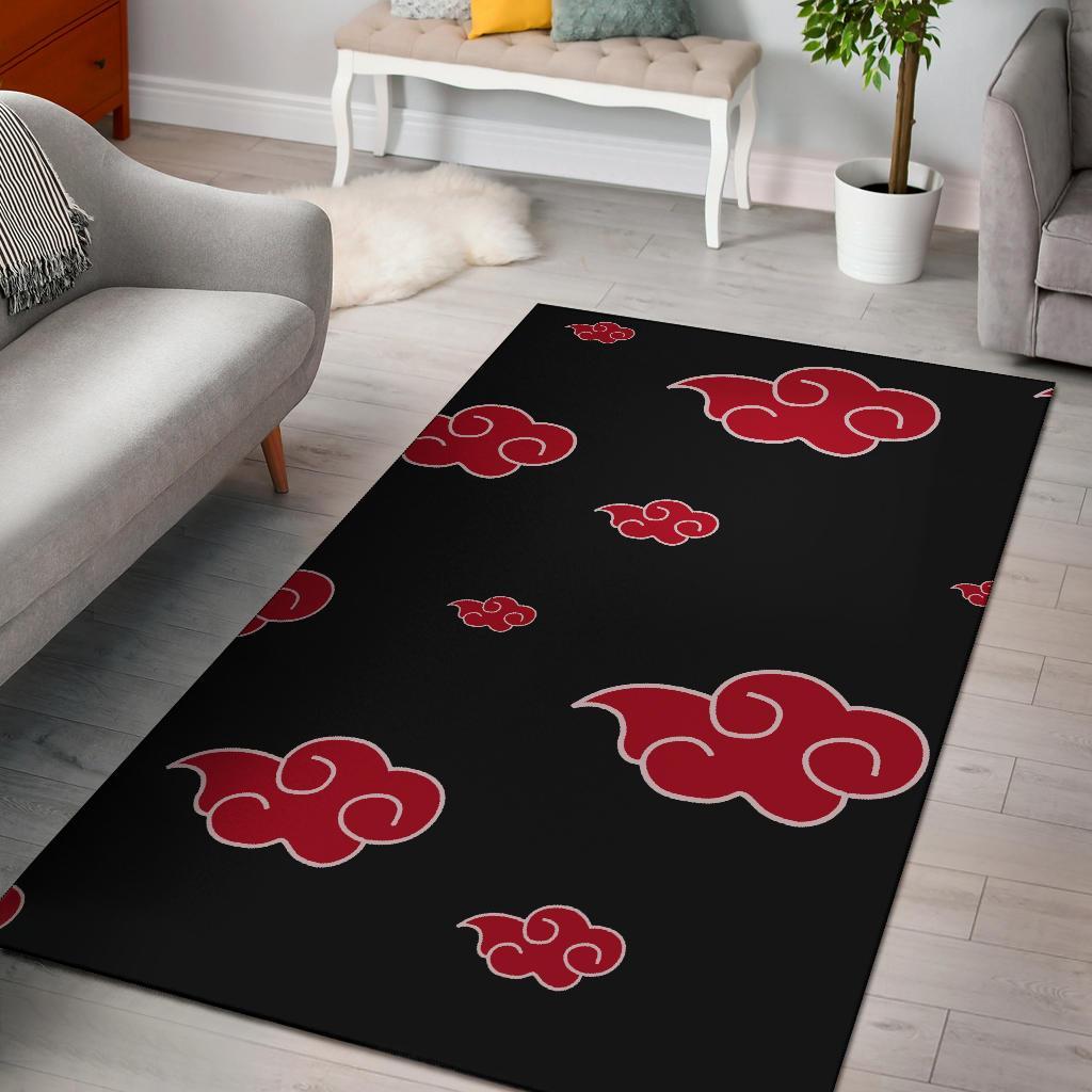 Akatsuki Cloud Naruto Area Rectangle Rug