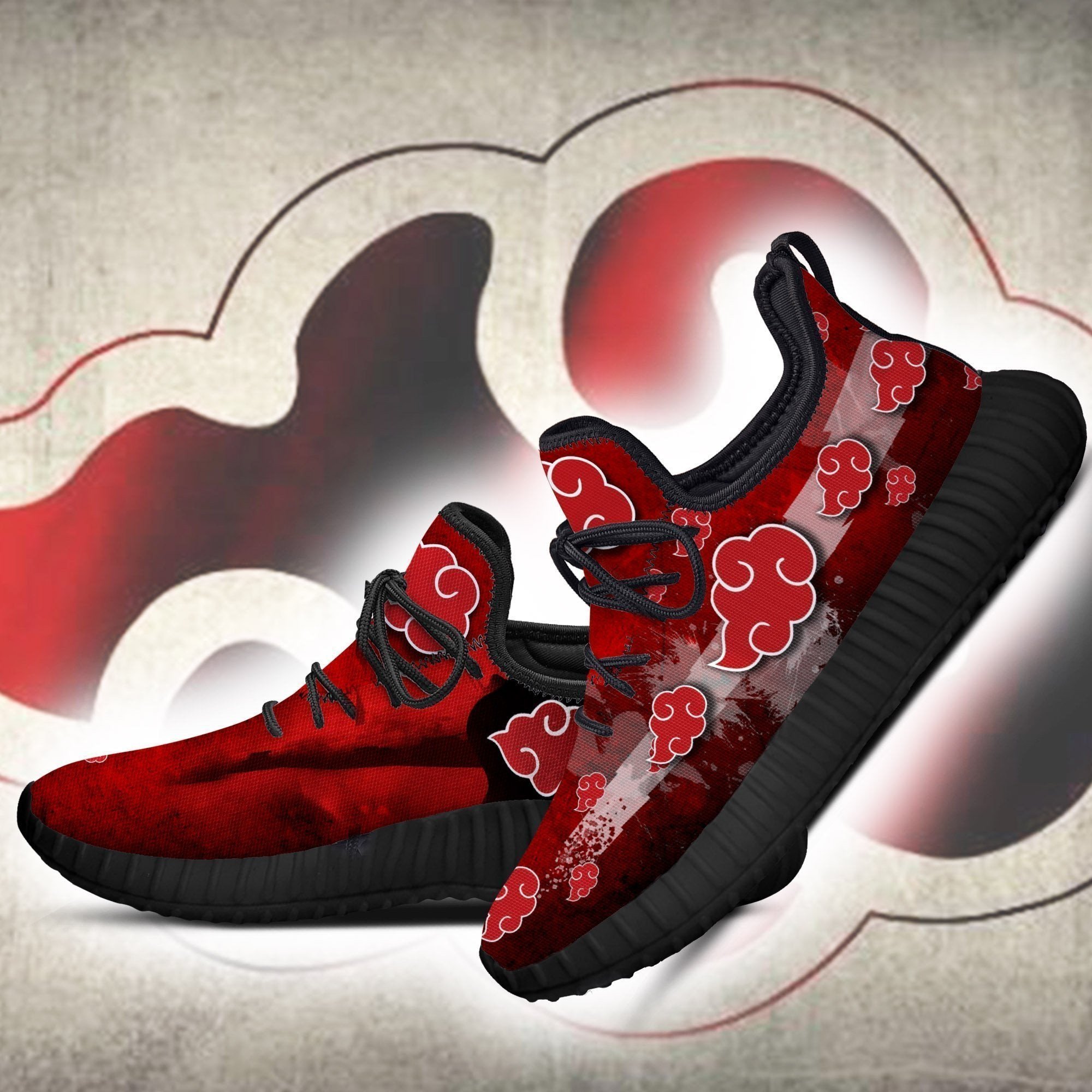 Akatsuki Cloud Reze Shoes Anime Shoes Fan Gift Idea