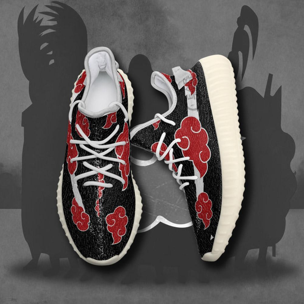 Akatsuki Cloud Shoes Black Anime Sneakers