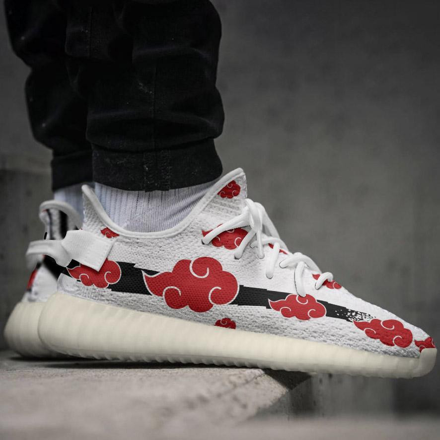 Akatsuki Cloud Shoes White Custom NRT Anime Sneakers