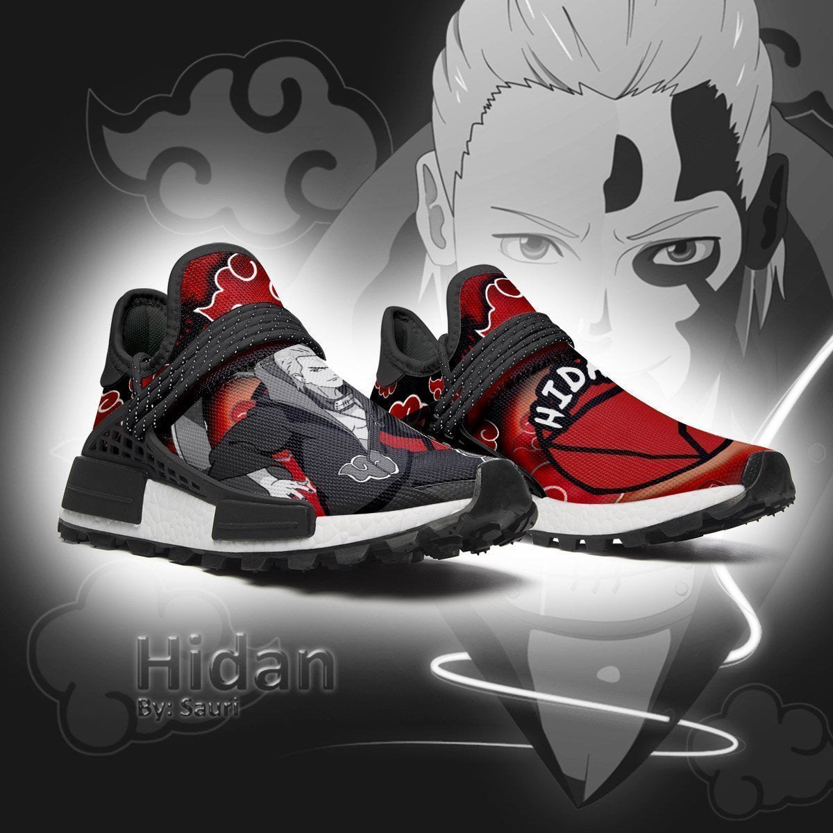 Akatsuki Hidan Shoes Anime Sneakers, NMD Shoes