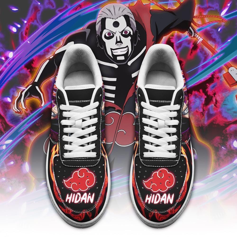 Akatsuki Hidan Sneakers Custom Anime Shoes Leather