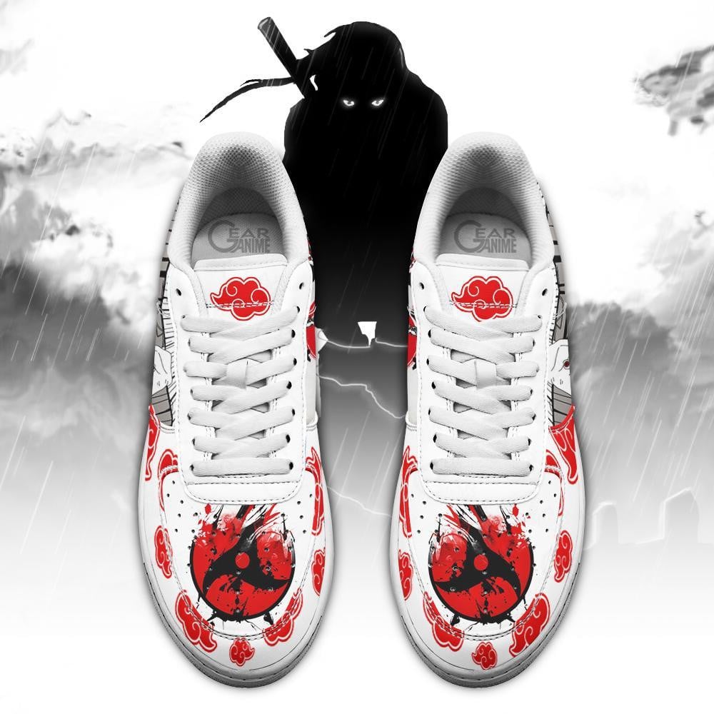 Akatsuki Itachi Air Sneakers Custom Japan Style Anime Shoes