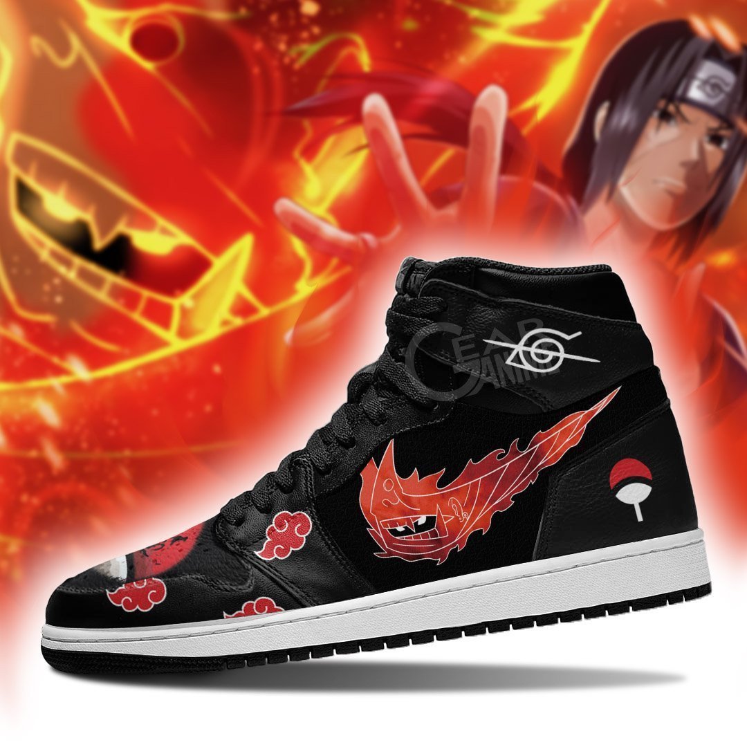 Akatsuki Itachi Susanoo Anime Shoes For Naruto Fans, Air Jordan Hightop