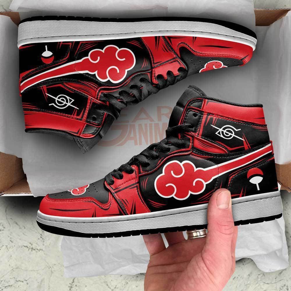 Akatsuki JD Sneakers Anime Shoes, Air Jordan Hightop