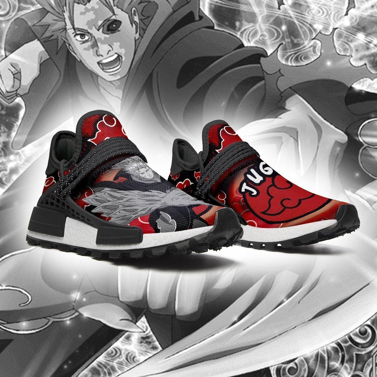 Akatsuki Jugo Shoes Anime Sneakers, NMD Shoes