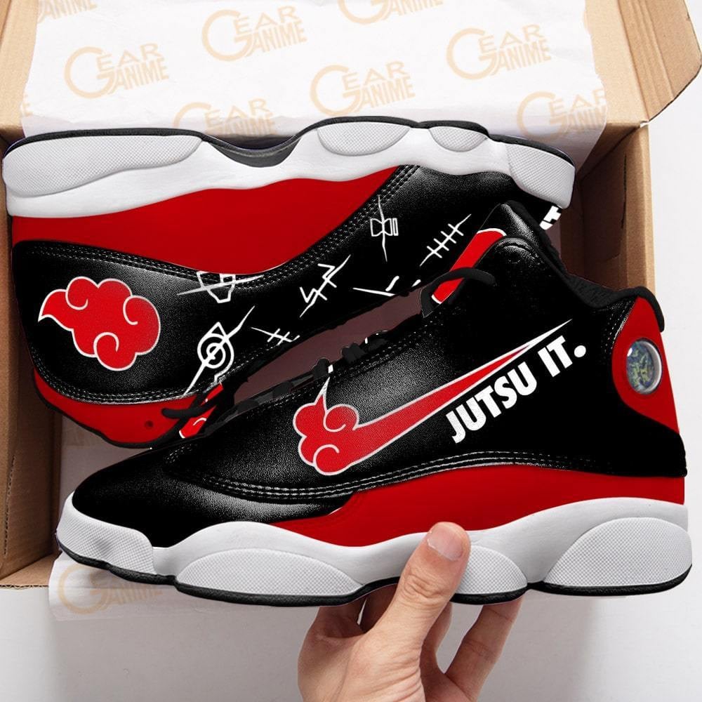 Akatsuki Jutsu It JD13 Sneakers Custom Anime Shoes
