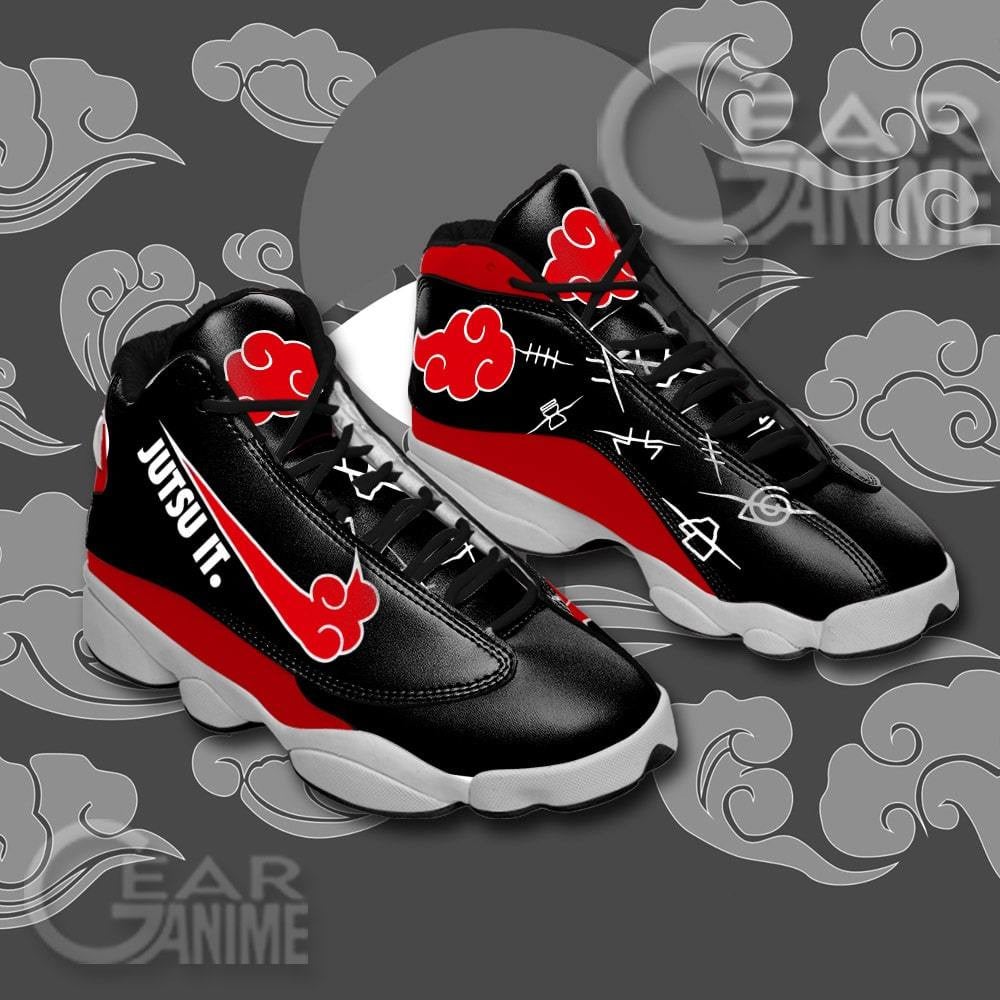 Akatsuki Jutsu It JD13 Sneakers Custom Anime Shoes