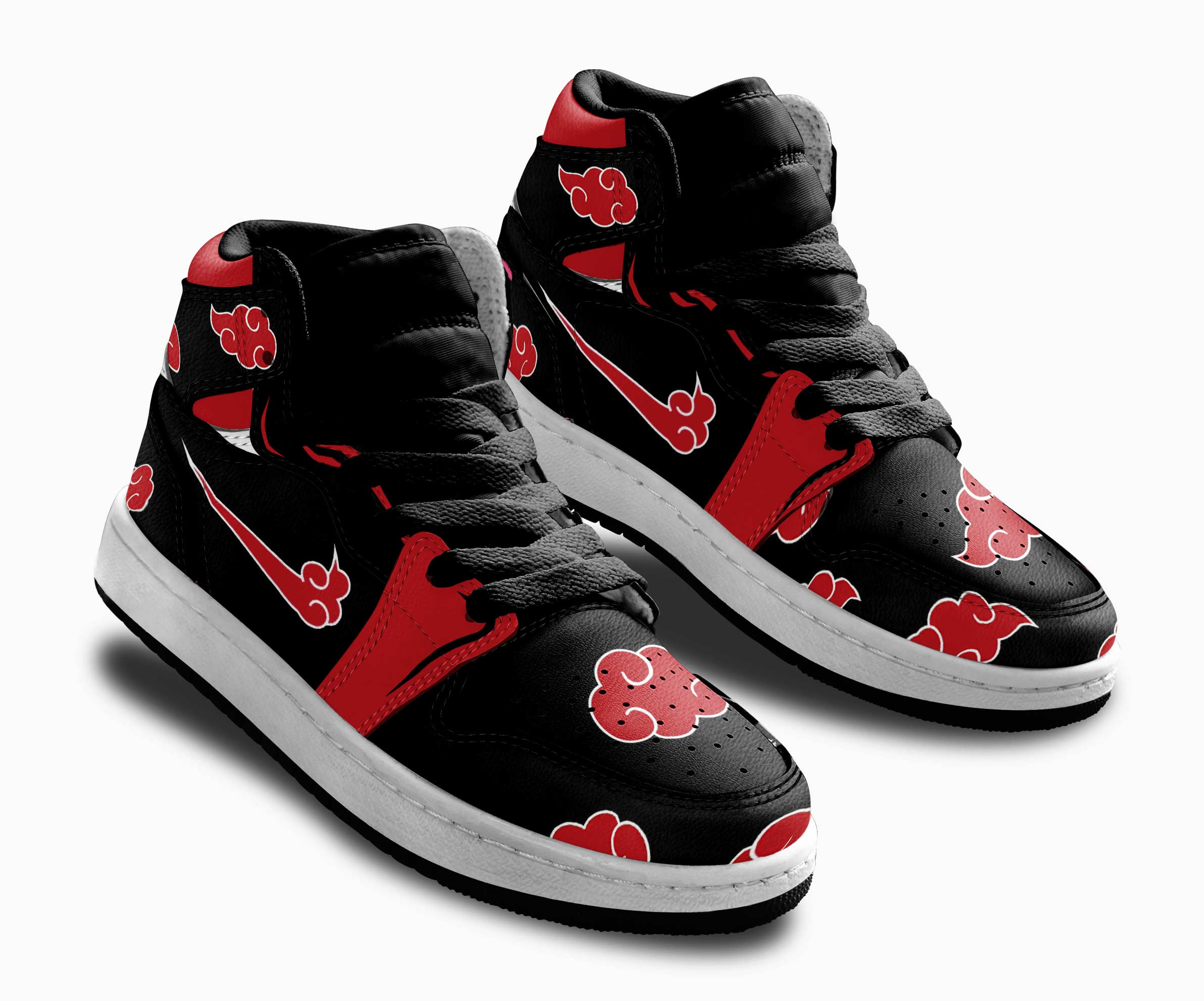 Akatsuki Kids Sneakers Custom Anime NRT Shoes For Kids