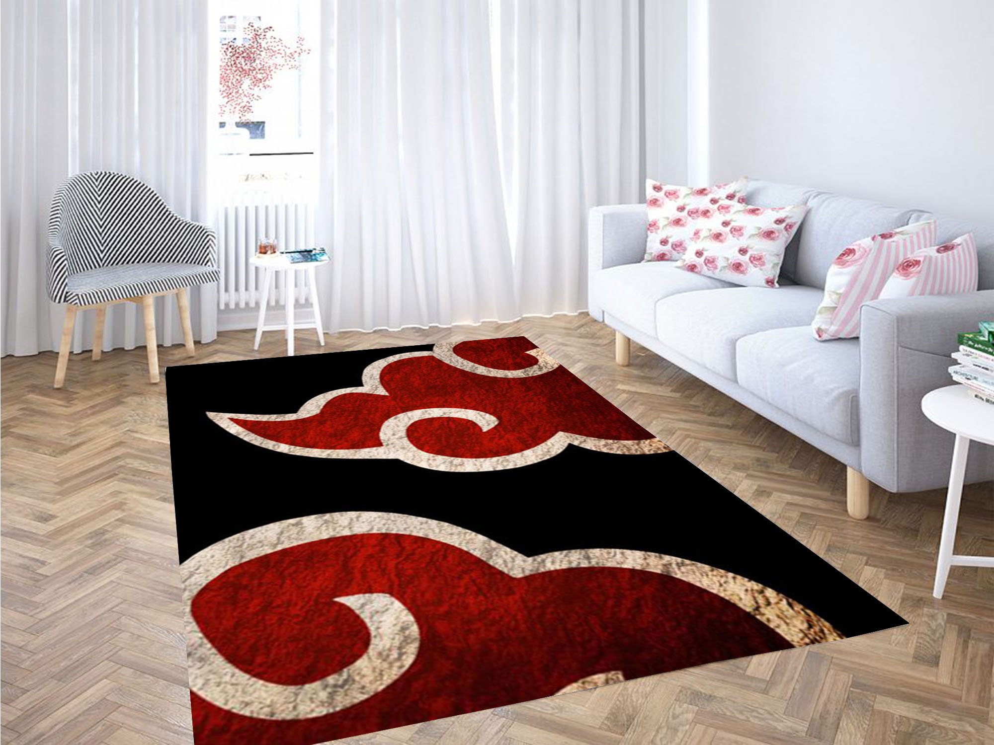 Akatsuki Logo Wallpaper Carpet Rectangle Rug