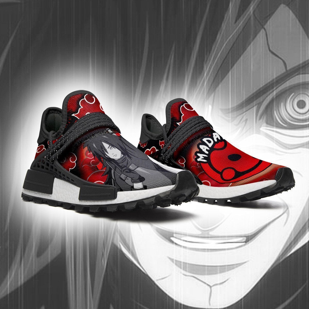 Akatsuki Madara Shoes Anime Sneakers, NMD Shoes