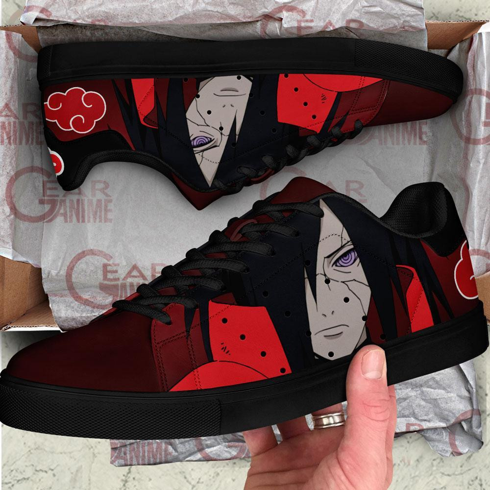 Akatsuki Madara Skate Shoes Anime Custom Shoes