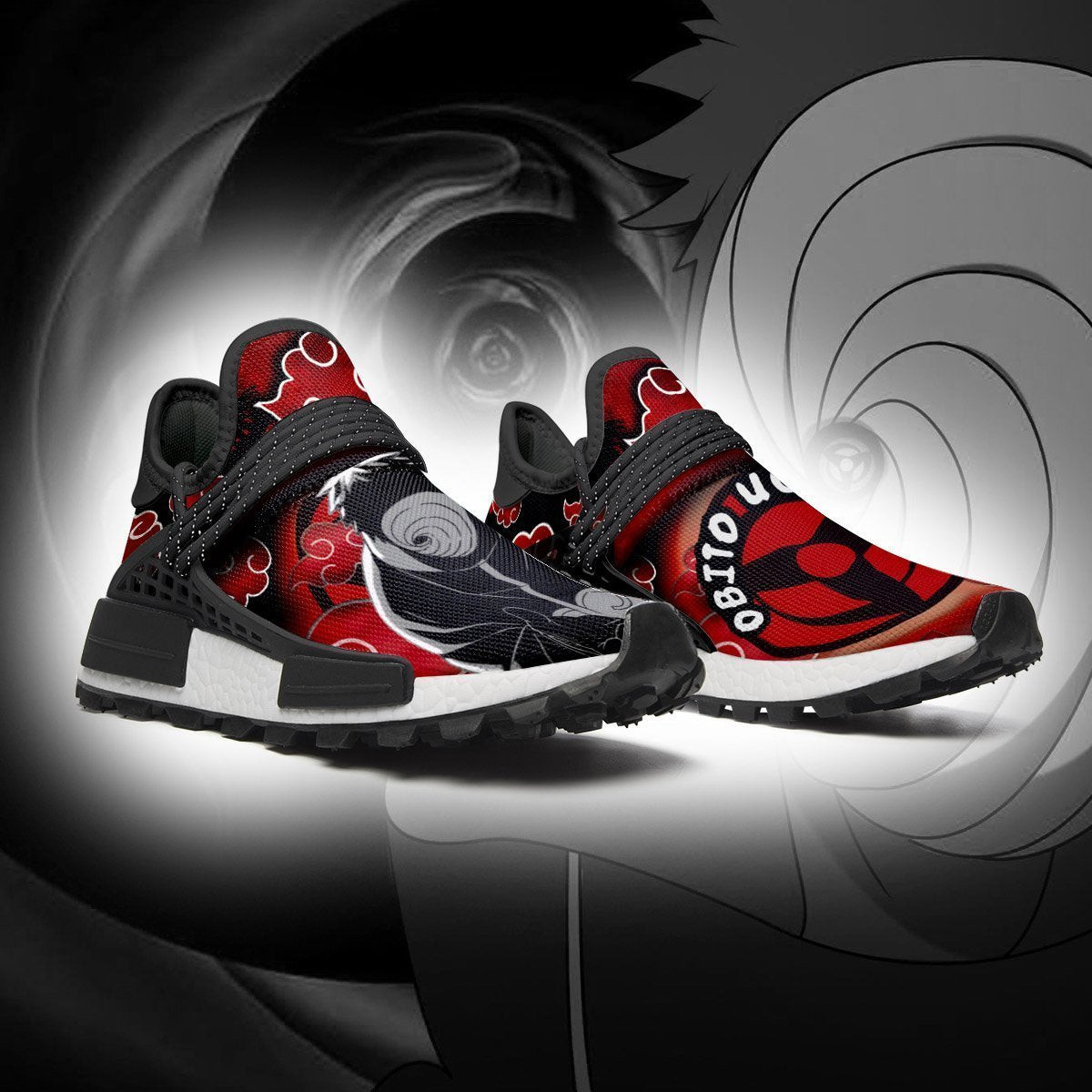 Akatsuki Obito Shoes Anime Sneakers, NMD Shoes