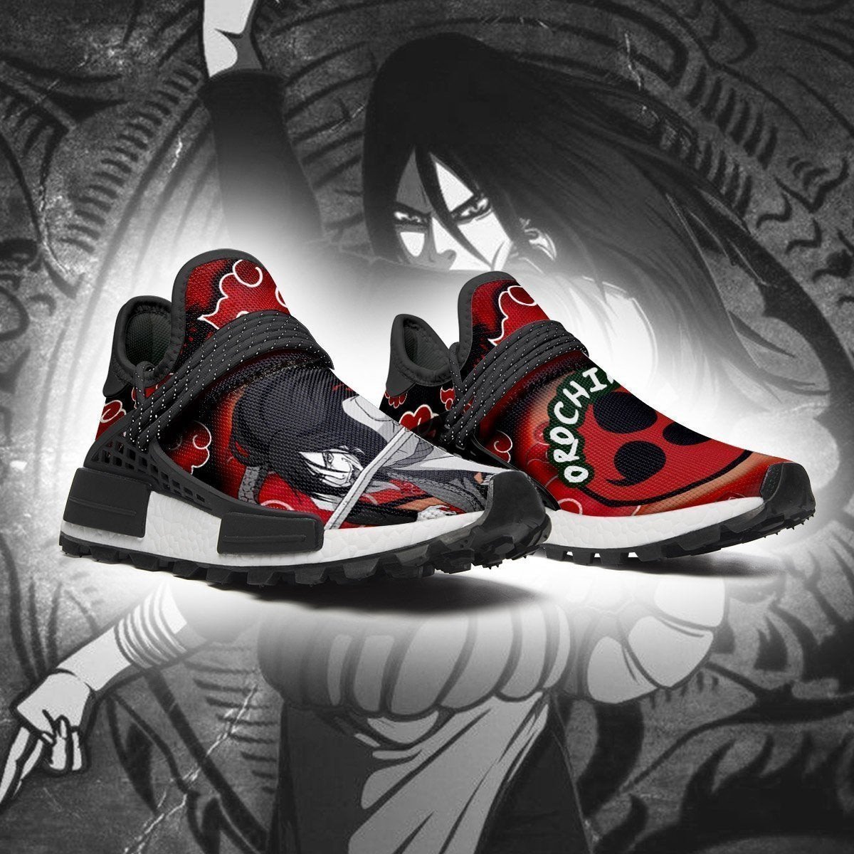 Akatsuki Orochimaru Shoes Anime Sneakers, NMD Shoes