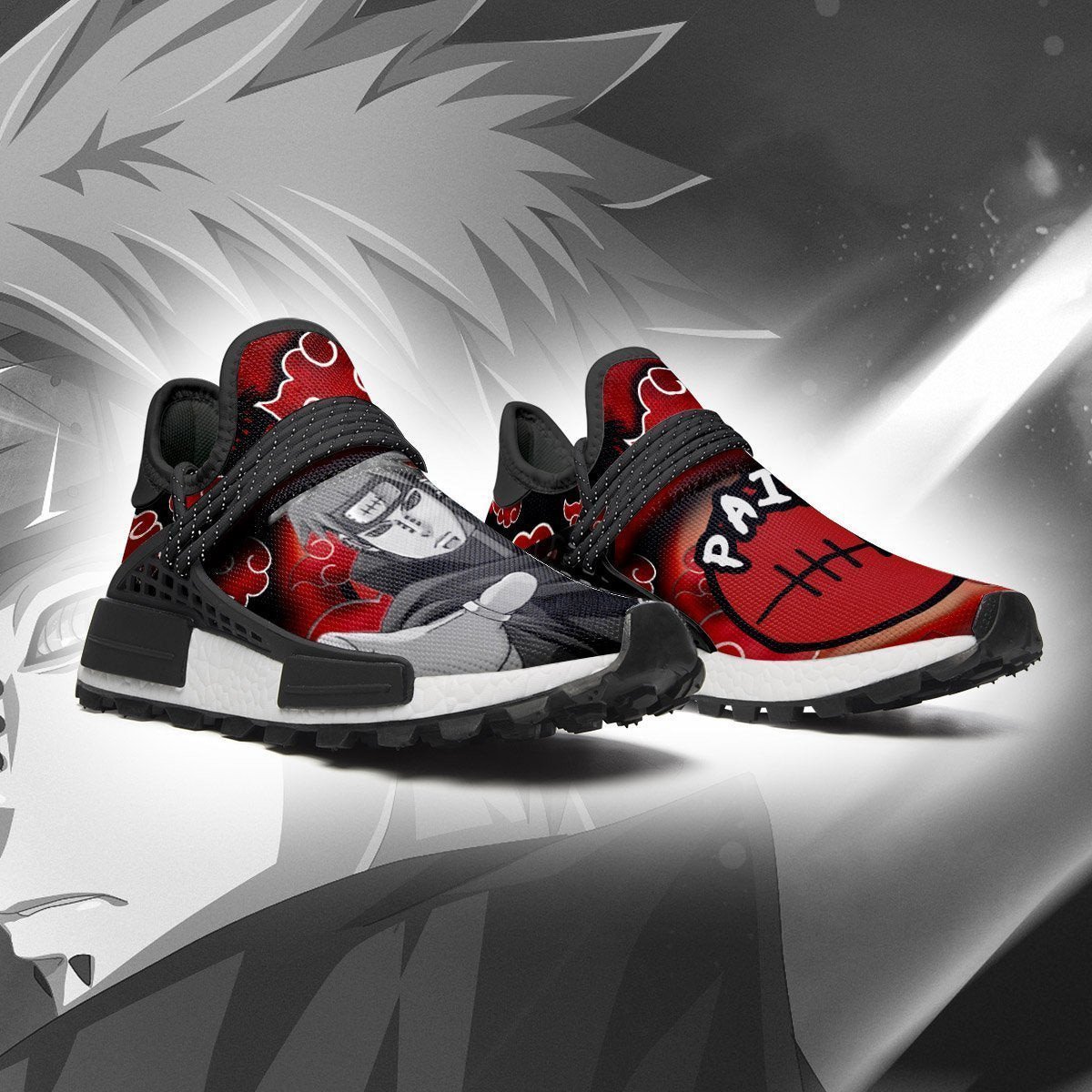 Akatsuki Pain Shoes Anime Sneakers, NMD Shoes