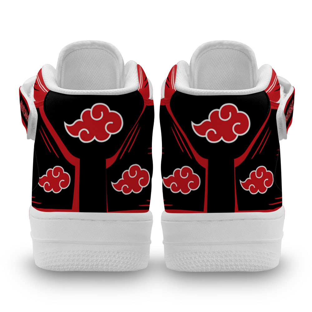 Akatsuki Sneakers Air Mid Custom Anime Shoes