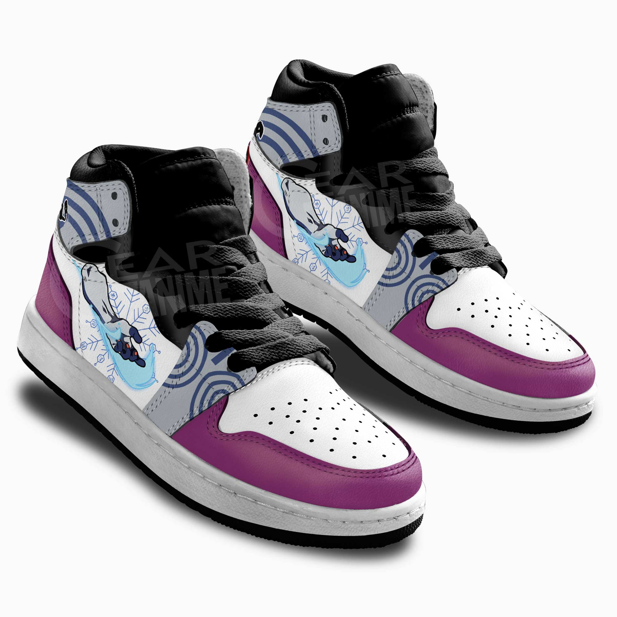 Akaza Skills Kids Sneakers Demon Slayer Anime Shoes For Kids