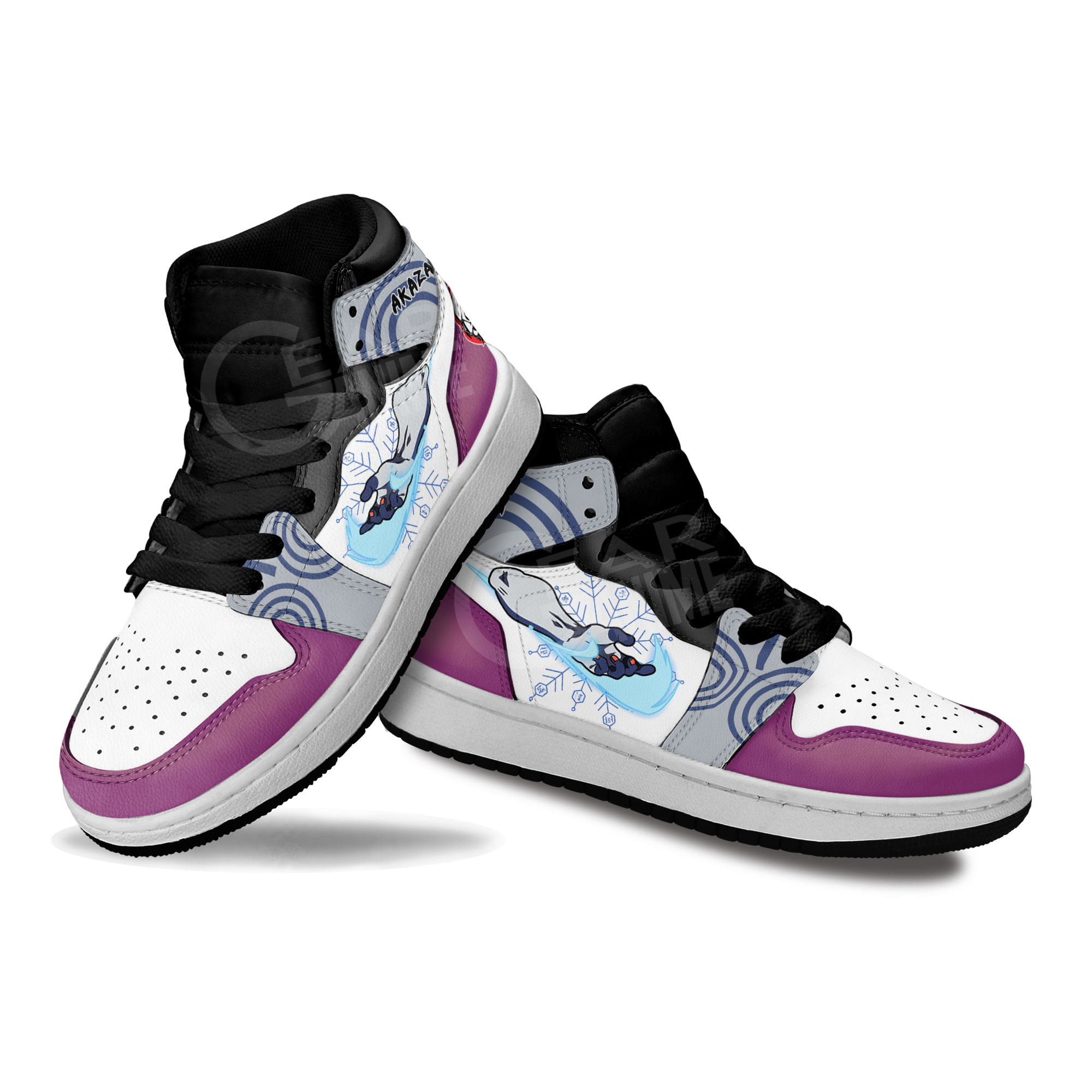 Akaza Skills Kids Sneakers Demon Slayer Anime Shoes For Kids