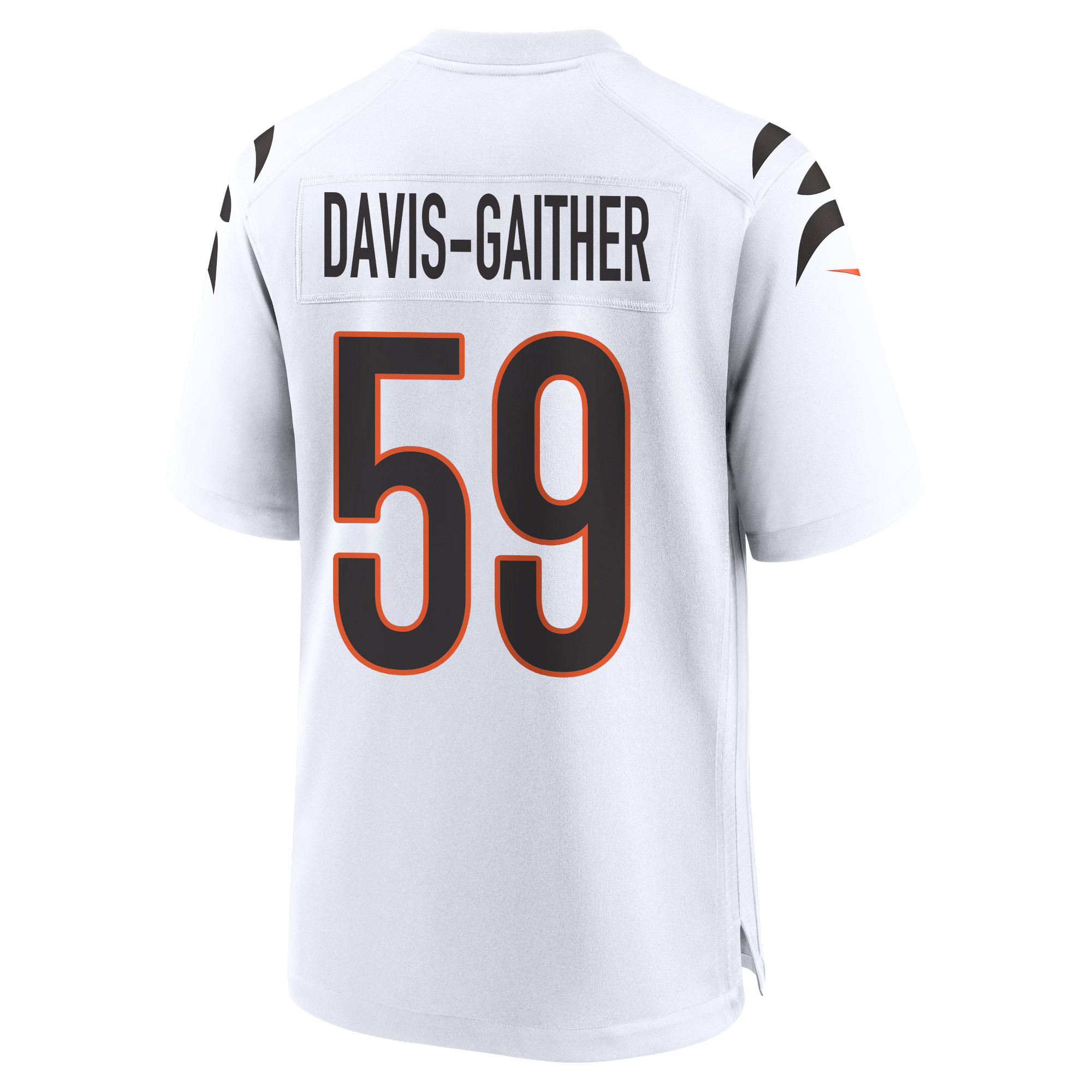 Akeem Davis-Gaither 59 Cincinnati Bengals Super Bowl LVII Champions Men Game Stitched Jersey – White