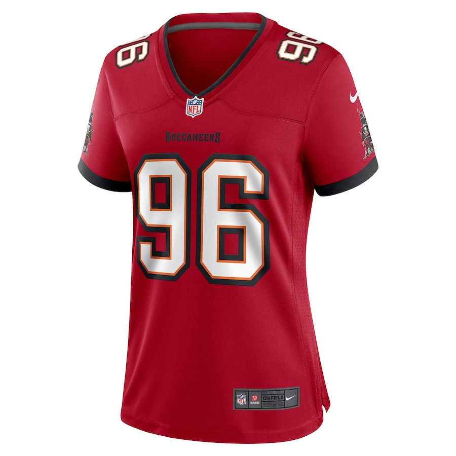 Akiem Hicks Tampa Bay Buccaneers Women’s Player Game Stitched Jersey – Red