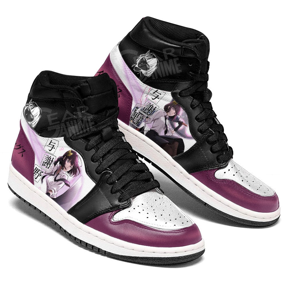 Akiko Yosano JD1s Sneakers Bungo Stray Dogs Anime Shoes, Air Jordan Hightop