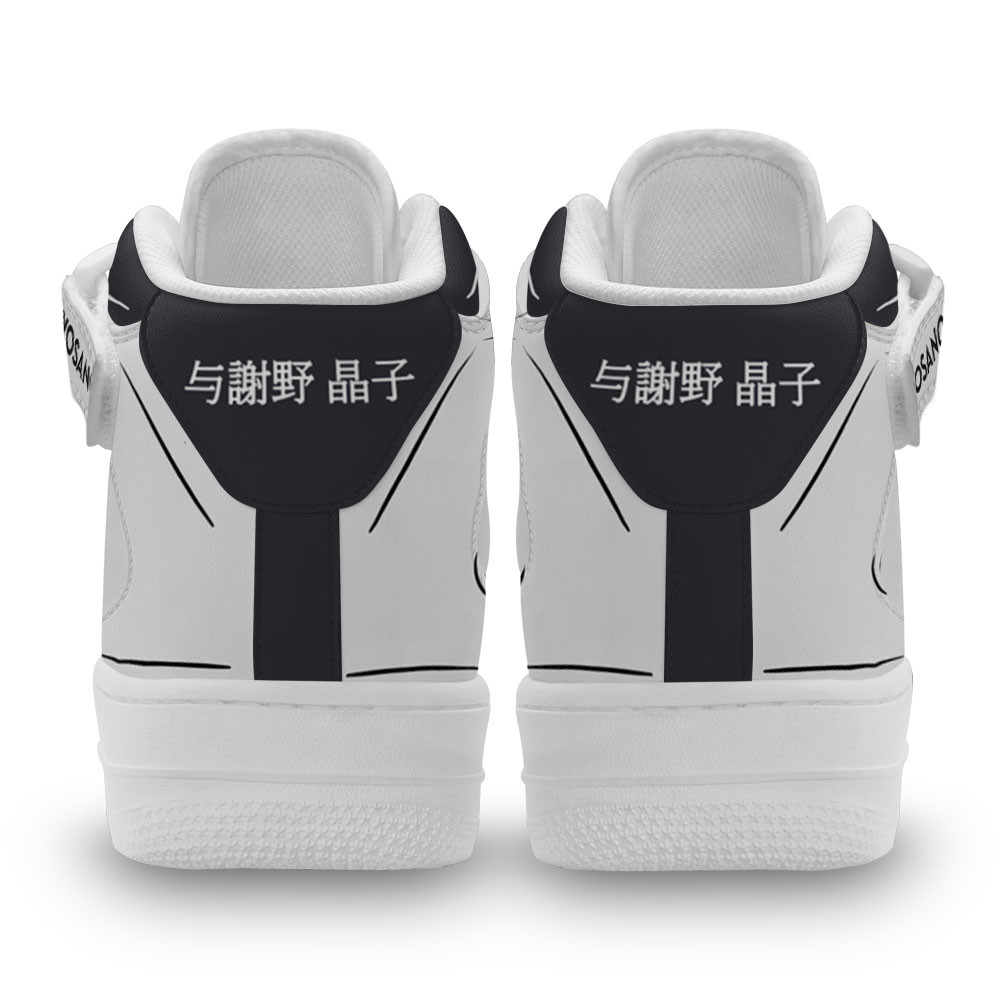 Akiko Yosano Sneakers Air Mid Custom Bungo Stray Dogs Anime Shoes