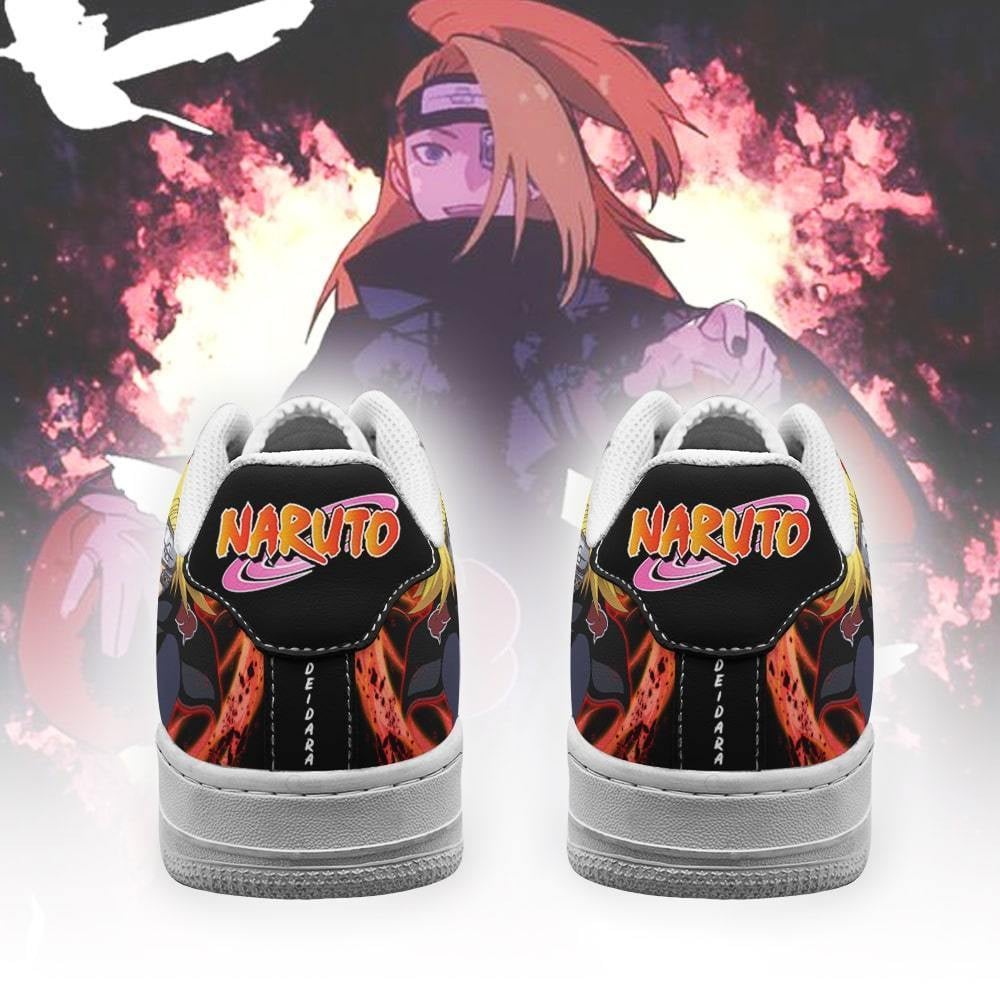 AKT Deidara Sneakers Custom Anime Shoes Leather