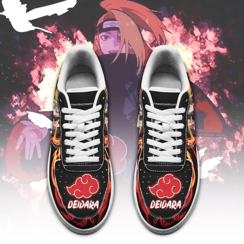 AKT Deidara Sneakers Custom Anime Shoes Leather