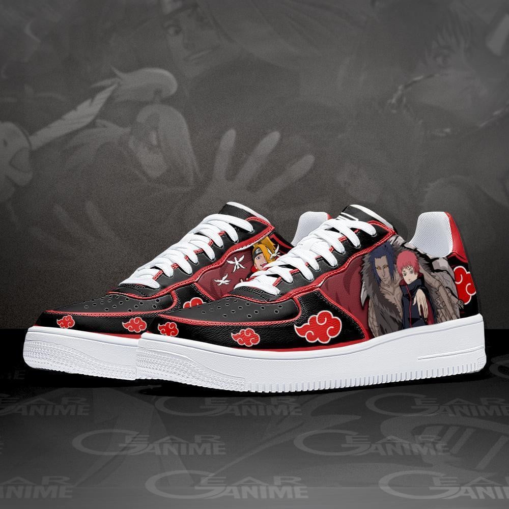 AKT Sasori and Deidara Air Sneakers Custom Anime Shoes