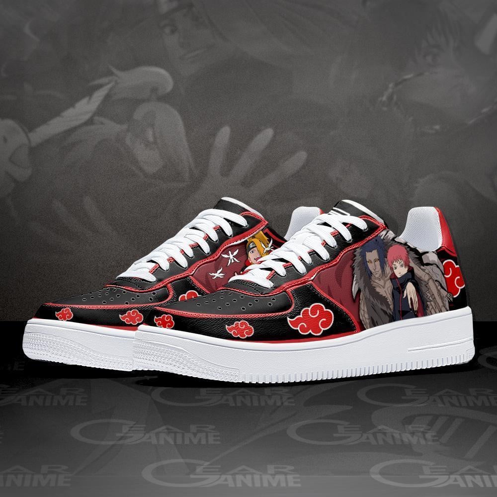 AKT Sasori and Deidara Air Sneakers Custom Anime Shoes