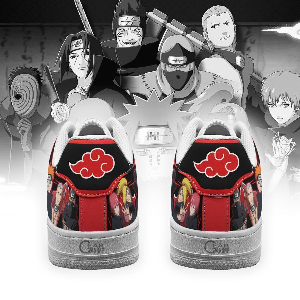 Akt Team Air Sneakers Custom Anime Shoes